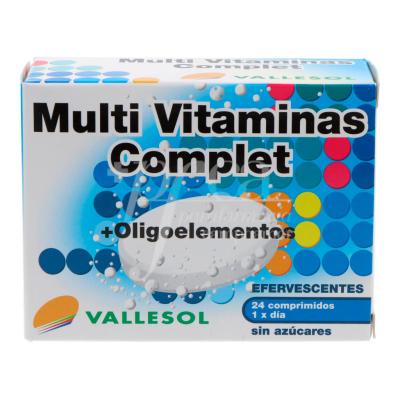 Multi Vitaminas Complet + Oligoelementos 24 Unidades