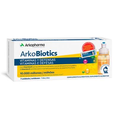 ARKOBIOTICS Vitamines et Défenses Adultes 7 Unités