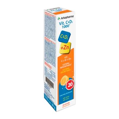ARKOVITAL Vitamina C&D3 1000 mg 20 Comp