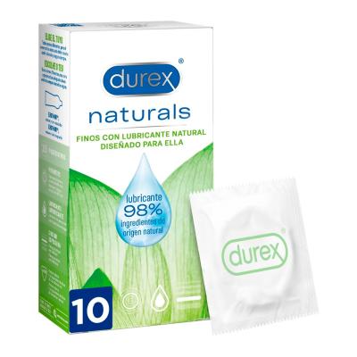 NATURALS Preservativos Finos con Lubricante Natural 10 Uds