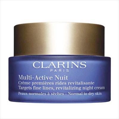MULTI-ACTIVE Crema confort de noche contra primeras arrugas para pieles normales a secas 50 ml 