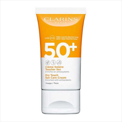 SPF 50+ Crema solar tacto seco rostro 50 ml 