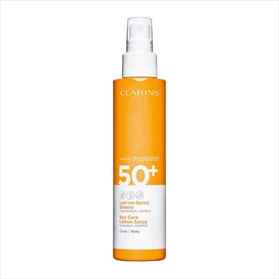 SPF 50+ Leche solar hidratante en spray corporal 150 ml